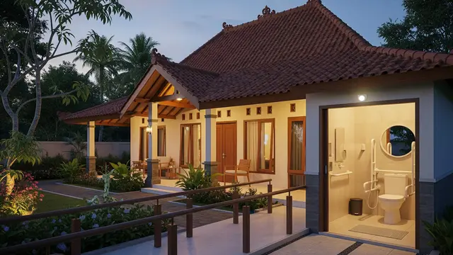 Inspirasi Rumah Adem dan Aman untuk Lansia di Pedesaan
