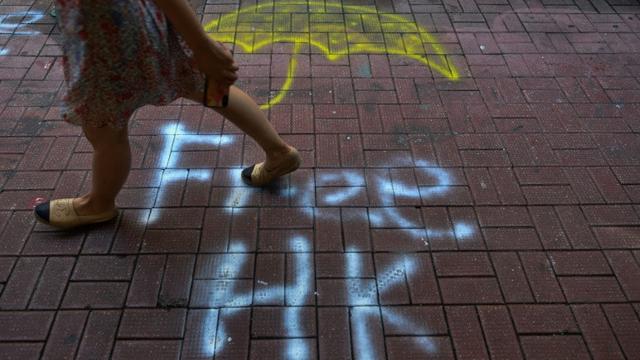 Demonstrasi Pro-Demokrasi Hong Hong. (AFP)