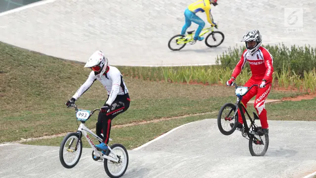 I Gusti Bagus Saputra Raih Perak Sepeda BMX Asian Games 2018