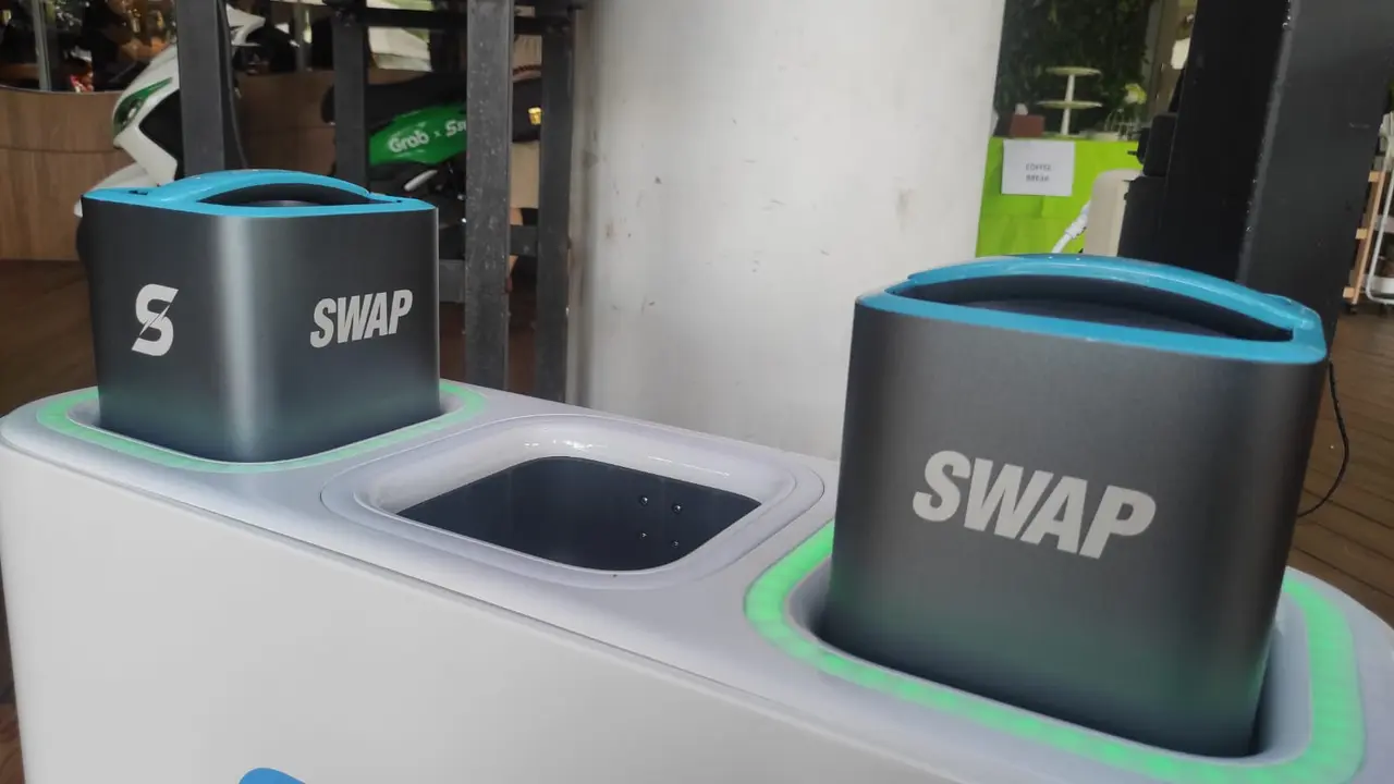 Swap Energi Targetkan Titik Tukar Baterai Lebih Luas (Arief A/Liputan6.com)