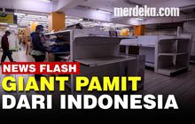 VIDEO: Seluruh Gerai Giant di Indonesia Resmi Tutup Permanen