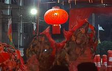 Meriahnya Perayaan Imlek di Kota Padang, Semarak dengan Lampion dan Barongsai