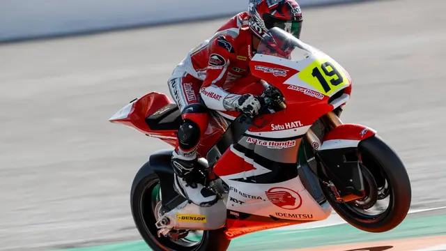 Pembalap Astra Honda Motor (AHM), Andi Gilang
