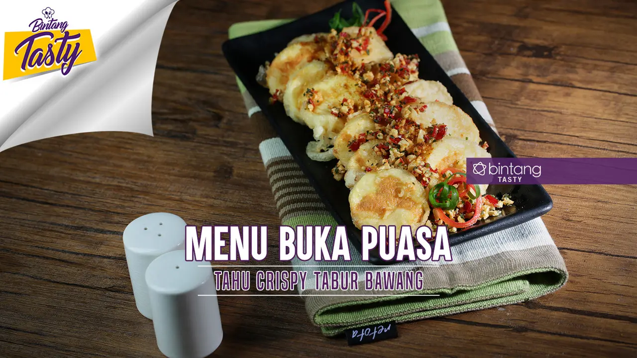 [Bintang] Menu Buka Puasa: Tahu Crispy Tabur Bawang