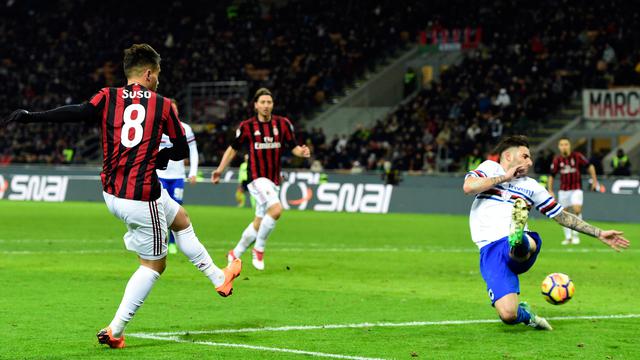 AC Milan Menang Tipis Atas Sampdoria