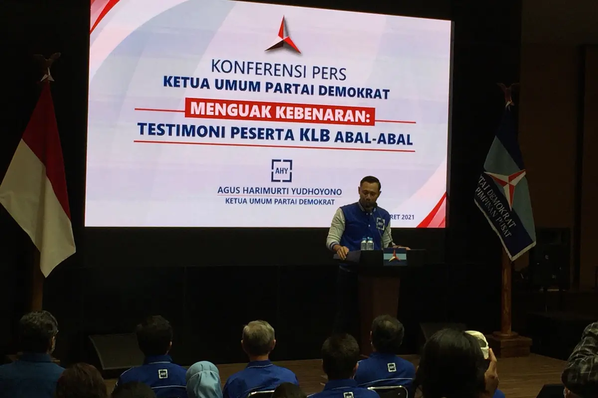 Ketua Umum Partai Demokrat Agus Harimurti Yudhoyono (AHY)