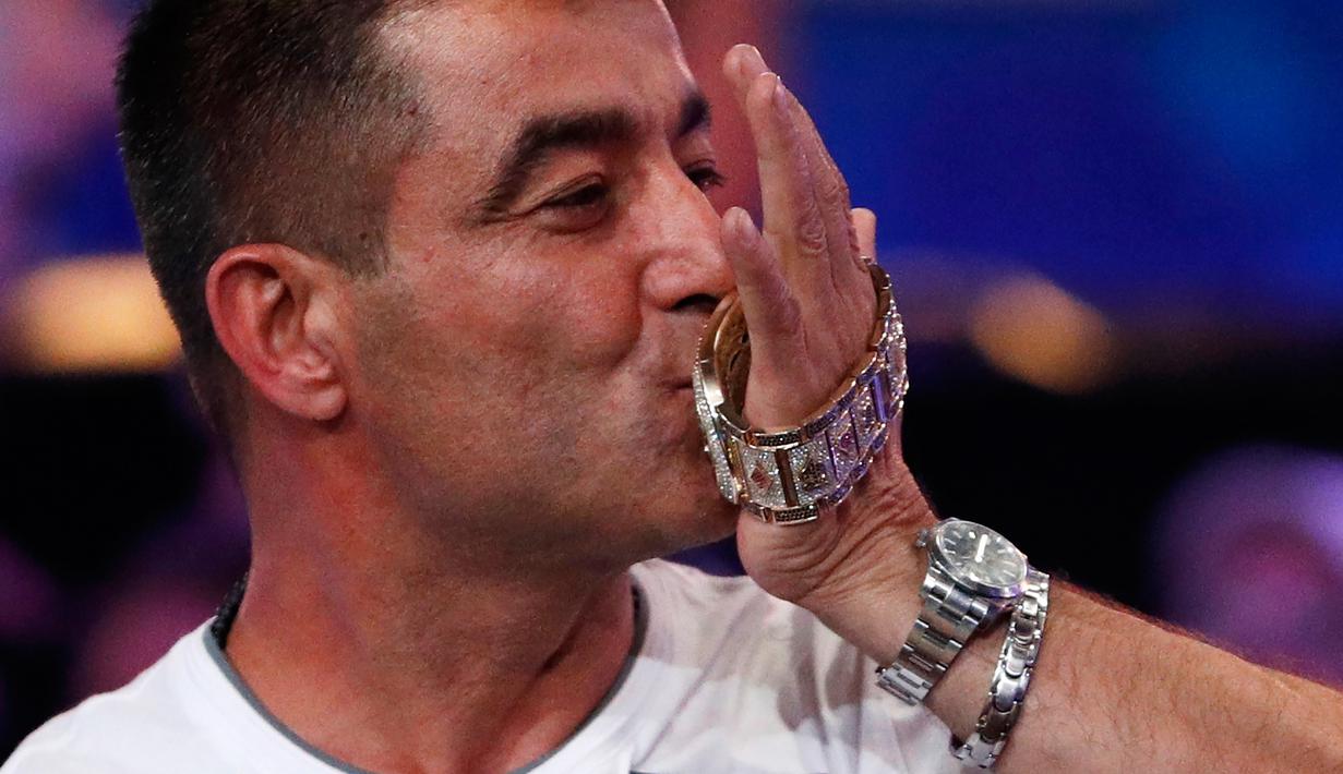 Foto Juara Poker Dunia Hossein Ensan Raih Rp 139 Miliar Global Liputan6 Com