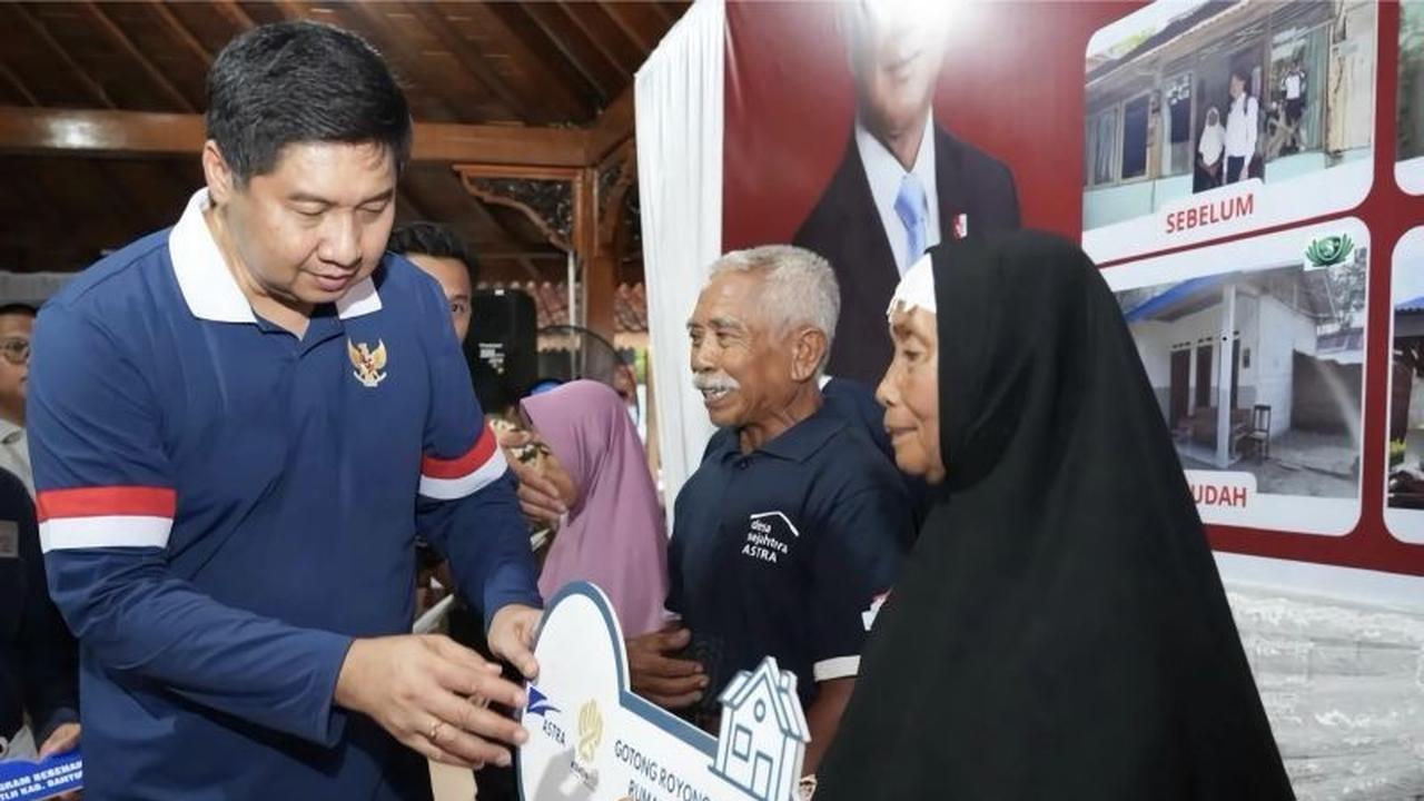 Astra Bangun 250 Rumah Layak Huni Gratis di Banyumas dan Garut, Dukung Kesejahteraan Sosial