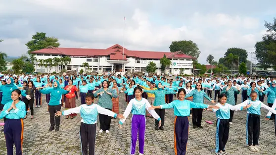 Ketua TP PKK Ajak Pelajar Siapkan Diri Menjadi Generasi Emas 2045