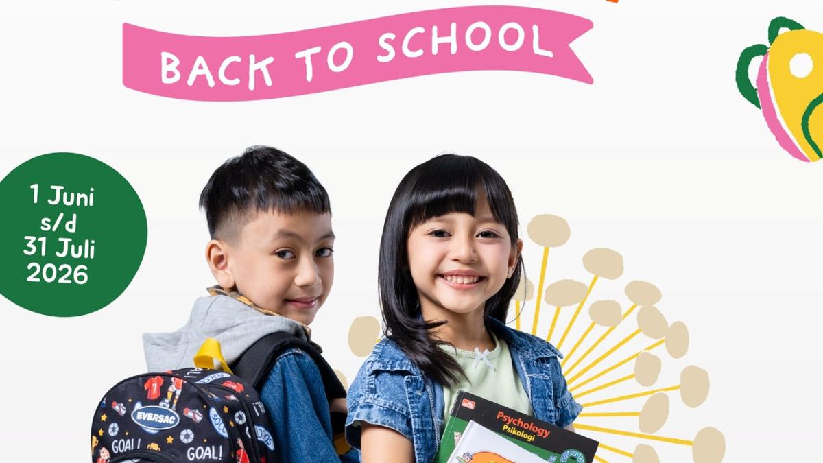 Gramedia Hadirkan Promo Back to School dan Kesempatan Menang Mobil hingga Liburan ke Jepang!
