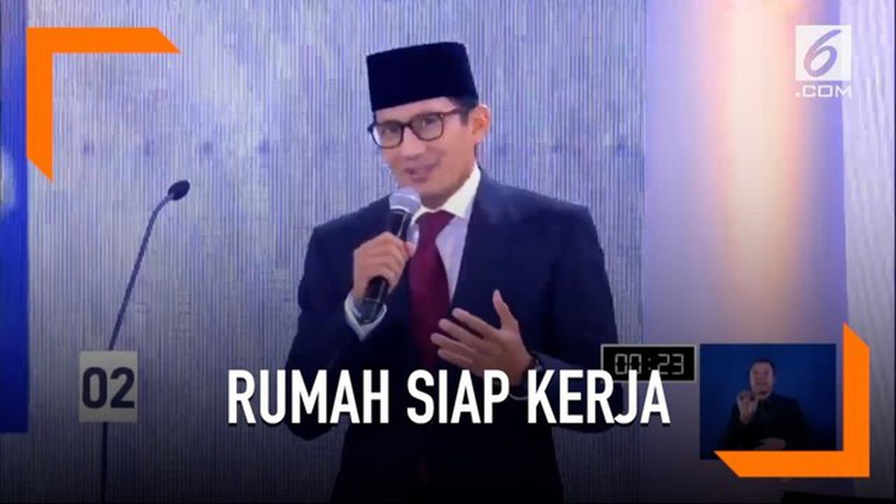 VIDEO: Sandiaga Uno Akan Luncurkan Rumah Siap Kerja untuk Anak Muda