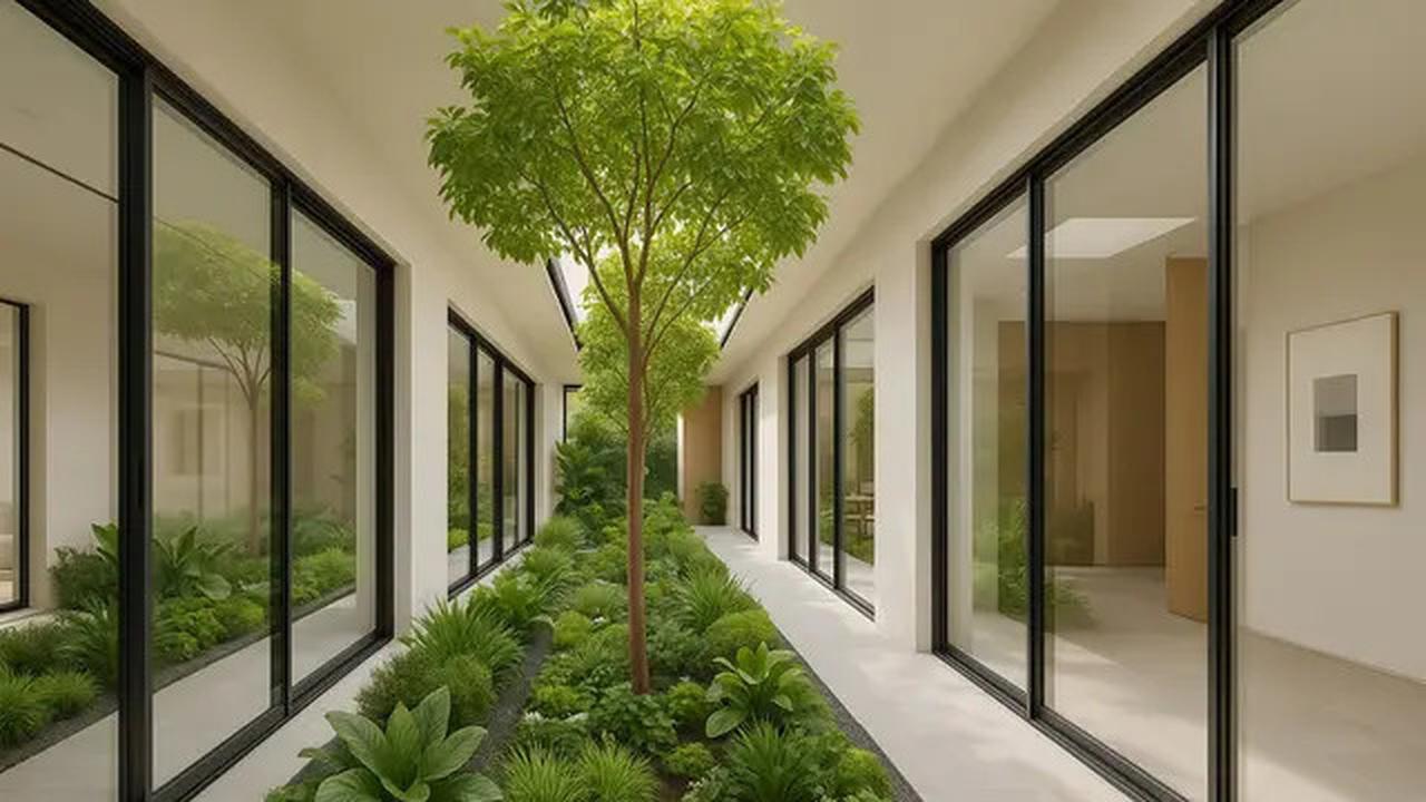 8 Model Rumah Minimalis Mewah dengan Inner Garden, Desain Ini Bikin Healing Tak Perlu Jauh-Jauh