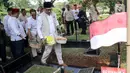 Ridwan Kamil juga mengatakan pihaknya berkomitmen memperjuangkan nilai-nilai serupa dengan MH Thamrin. (Liputan6.com/Herman Zakharia)