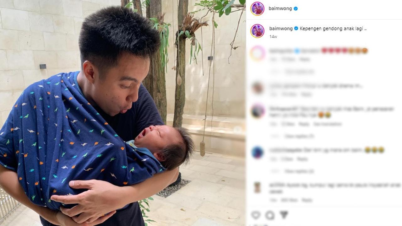 Postingan Lama Baim Wong Kembali Disorot, Caption Tentang Seseorang yang Belum Punya Anak dan Jangan Ganggu Istri Orang