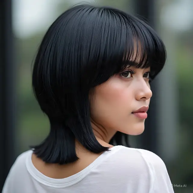 Rambut Pendek Butterfly