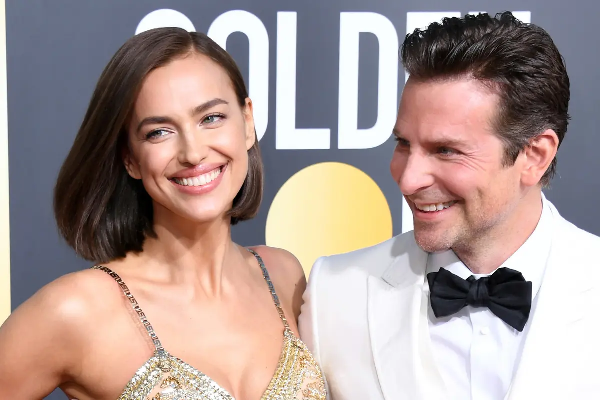 Irina Shayk dan Bradley Cooper  Umbar Kemesraan di Golden Globe Awards