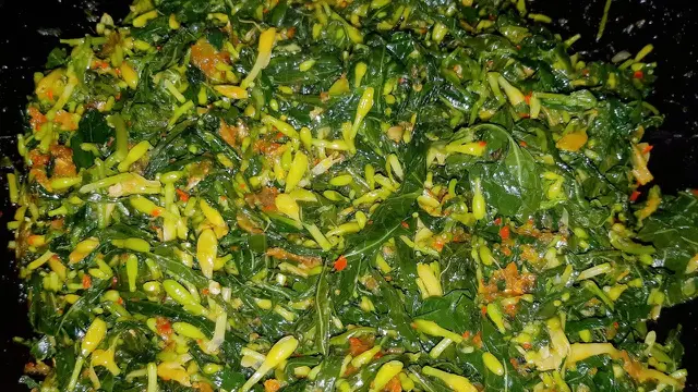 Resep Tumis Daun Singkong Bunga Pepaya