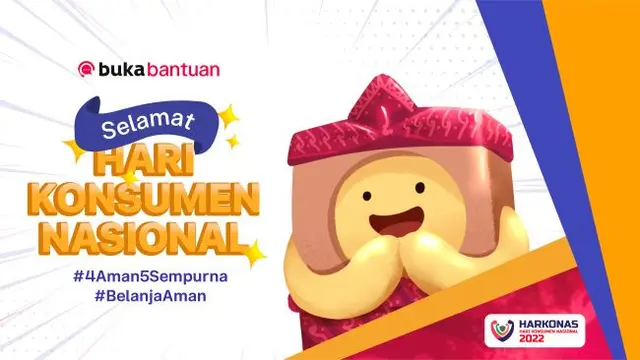 Ilustrasi Selamat Hari Konsumen Nasional (Foto: PT Bukalapak.com Tbk)
