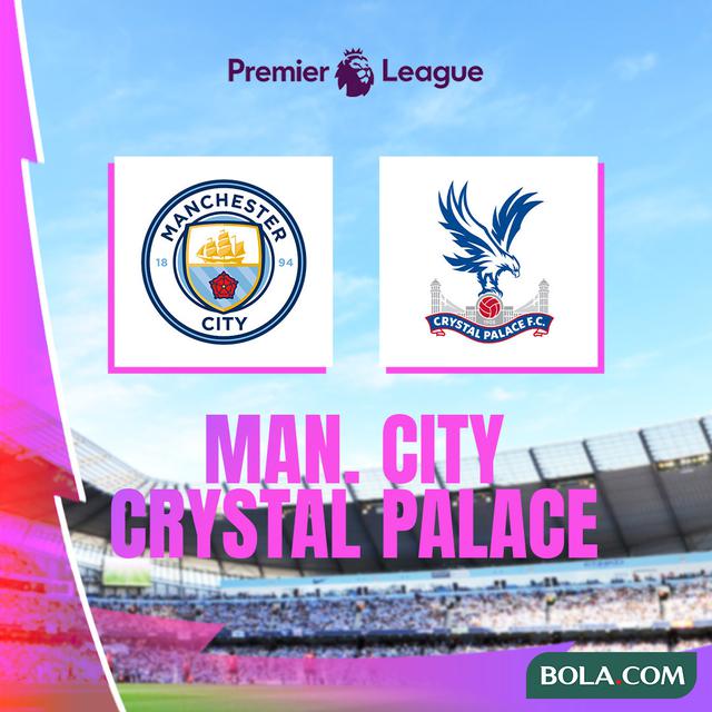 Perkiraan Pemain dan Rekor Pertemuan Man City vs Crystal Palace