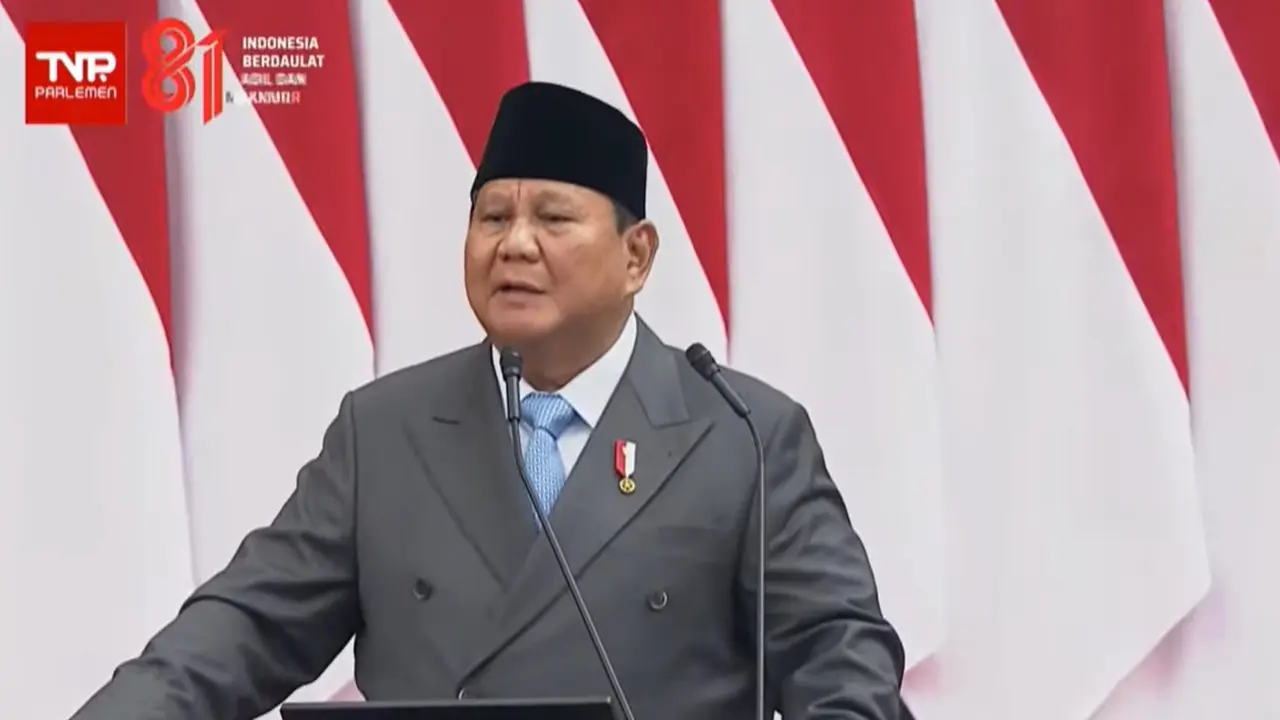 Prabowo di sidang tahunan MPR