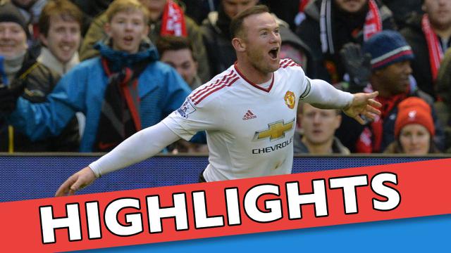 Liverpool vs Manchester United 0-1, Rooney Cetak Rekor Baru