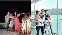 Keluarga artis liburan (sumber: Instagram/sarwendah29/fairuzarafiq)