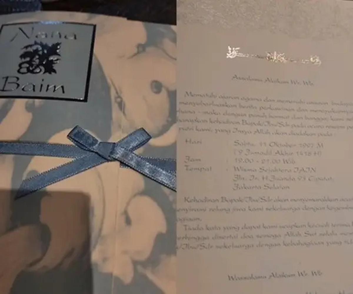 Kisah Haru Najwa Shihab Kenang Momen Pernikahan, Tunjukkan Kertas Undangan hingga Souvenir
