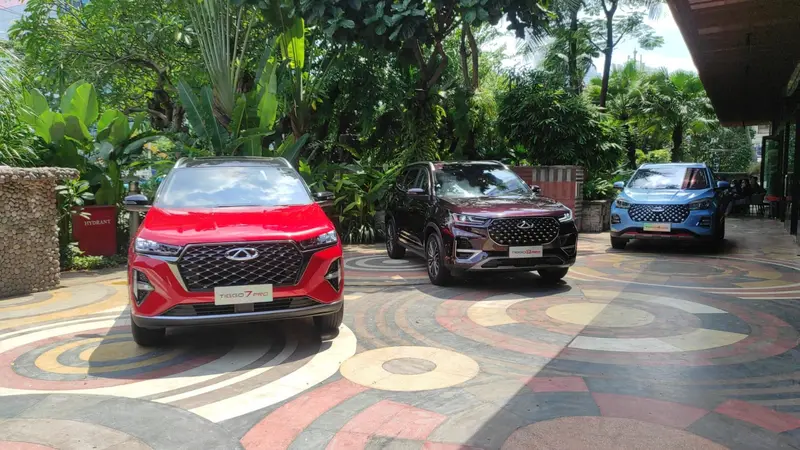 Deretan Mobil Chery yang Siap Dijual di Indonesia (Arief A/Liputan6.com)