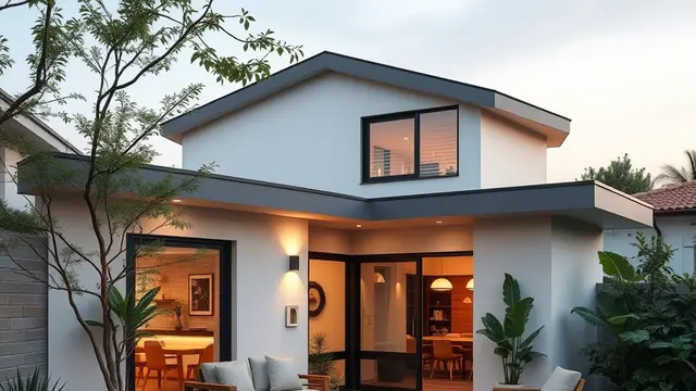 Rumah Letter L Minimalis yang Fungsional