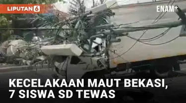 Kecelakaan maut terjadi di Jl. Sultan Agung, Kota Baru, Bekasi Barat pada Rabu (31/8/2022) pagi pukul 10.30 WIB. Truk tronton menabrak sejumlah kendaraan dan warga yang beraktifitas. Sebanyak 7 dari 10 orang yang tewas adalah anak sekolah dasar (SD)