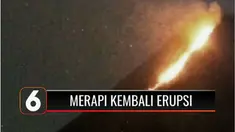 Gunung Merapi kembali meluncurkan awan panas pada Sabtu (28/8) petang. Jarak luncur sejauh 3 kilometer mengarah ke barat daya atau ke Kabupaten Magelang, Jawa Tengah.