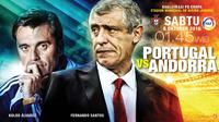  Portugal vs Andorra (Liputan6.com/Abdillah)