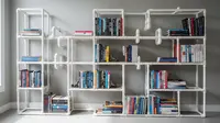 Cara Buat Rak Buku Estetik dari Pipa PVC untuk Kamar Sempit, Fungsional dan Hemat Biaya