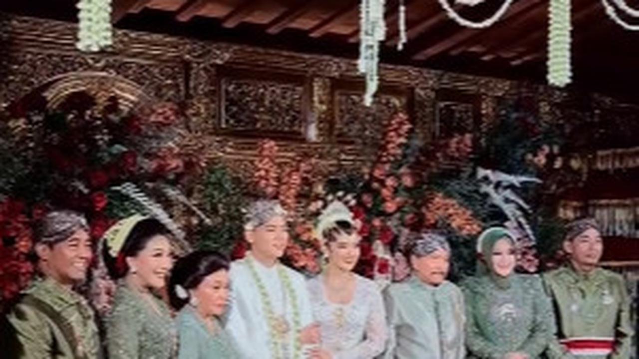 Tiga Mantan Wapres Duduk Sejajar Hadiri Akad Nikah Putri Andika Perkasa