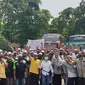 Peternak yang bergabung dalam Paguyuban Peternak Rakyat Nusantara, berkunjung ke kantor Pusat PT Charoen Pokphand Indonesia, Tbk yang bertempat di daerah Ancol, pademangan Jakarta Utara.