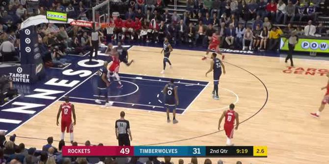 VIDEO : Cuplikan Pertandingan NBA, Rockets 129 vs Timberwolves 120
