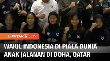 Tim Putri Garuda Baru akan mengikuti kejuaraan Piala Dunia Anak Jalanan 2022, yang berlangsung di Doha, Qatar. Selain bertanding sepakbola, tim garuda putri ini juga akan memperkenalkan budaya Indonesia di negara Timur Tengah.
