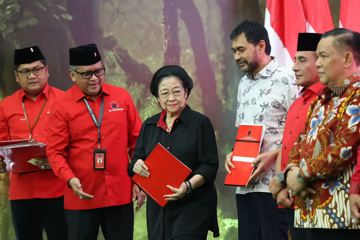 Ketua Umum Partai Demokrasi Indonesia Perjuangan (PDIP) Megawati Soekarnoputri