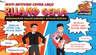 Ikuti aktivasi cover lagu "Ruang Gema" Liputan6.com dan menangkan saldo e-money jutaan rupiah.