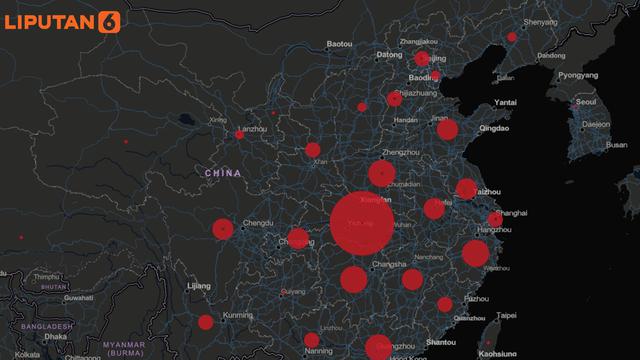 Banner Infografis Wabah Virus Corona Darurat Kesehatan Global. (Sumber Foto: John Hopkins University CSSE)