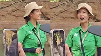 Seorang pemandu wisata di Kebun Binatang Solo Safari di kota Surakarta mencuri perhatian lantaran memiliki wajah yang mirip dengan Pevita Pearce. (Dok: TikTok @fitriastyas)
