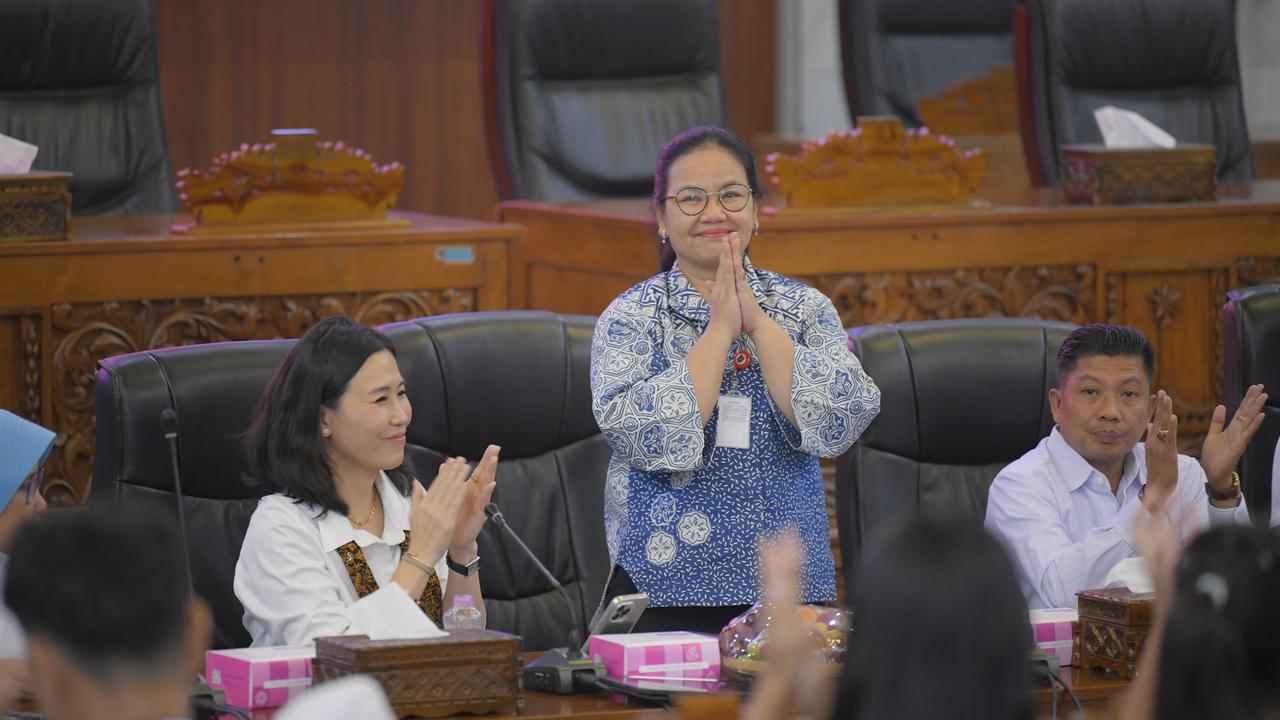 Wamen PPPA dan Wali Kota Agustina Gelar Konferensi Anak