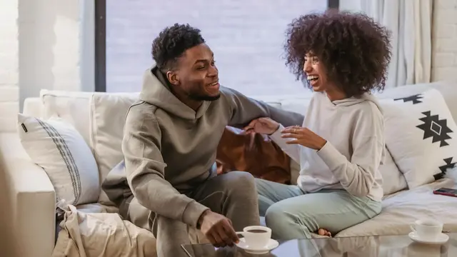 Couple Talking