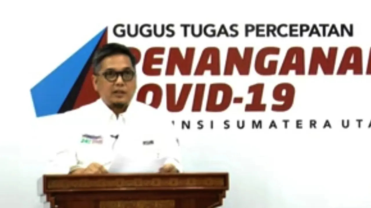 Juru Bicara (Jubir) Gugus Tugas Penanganan COVID-19 Provinsi Sumut, dr Aris Yudhariansyah