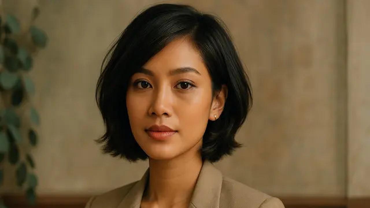 8 Model Rambut untuk Wajah dengan Dagu Runcing, Inspirasi yang Bikin Penampilan Makin Menarik