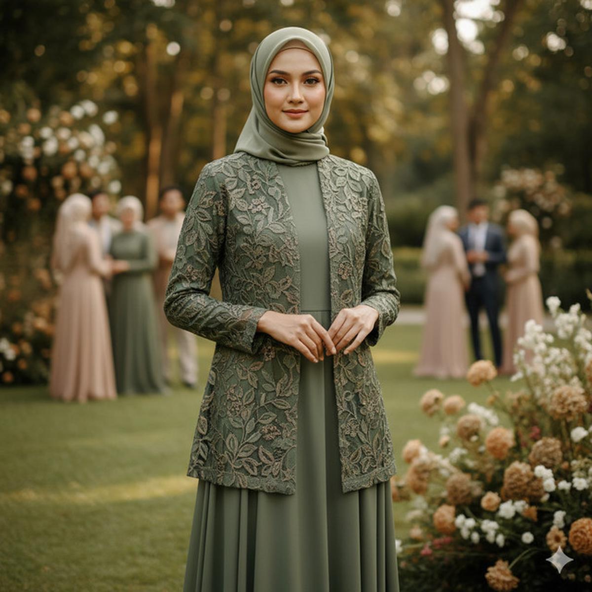 8 Warna Gamis Blazer Brokat yang Lagi Hits 2025, Elegan, Modern, dan Cocok untuk Segala Acara