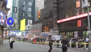 Penusukan Acak di Times Square, Pelaku Tewas Ditembak Polisi