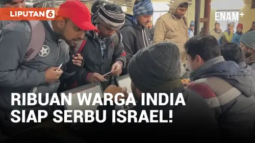 VIDEO: Warga India Berbondong-bondong Mendaftar Berangkat ke Israel, Ini Alasannya