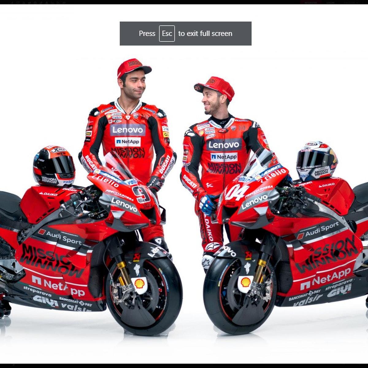 Profil Tim MotoGP Tantangan Berat Andrea Dovizioso Dan Ducati MotoGP Bolacom