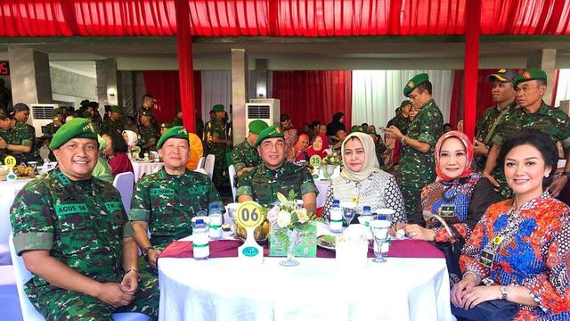 Momen Pensiun Suami Bella Saphira dari TNI (sumber: instagram/bellasaphiraofficial)
